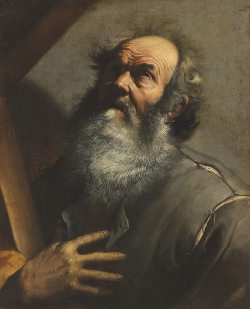 Saint Andrew Poster Print by Giuseppe Vermiglio