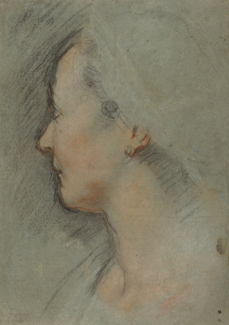 Head of a Woman  Poster Print by Federico Barocci