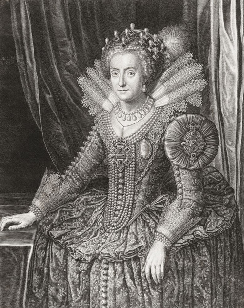 Elizabeth I, 1533 - 1603. Queen of England. Poster Print by Ken Welsh (13 x 17)