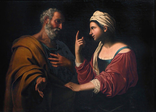 The Denial Of Saint Peter Poster Print by Antiveduto Gramatica