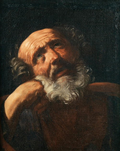 Saint Peter Poster Print by Guido Reni