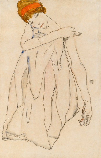 Dancer   Poster Print by Egon Schiele