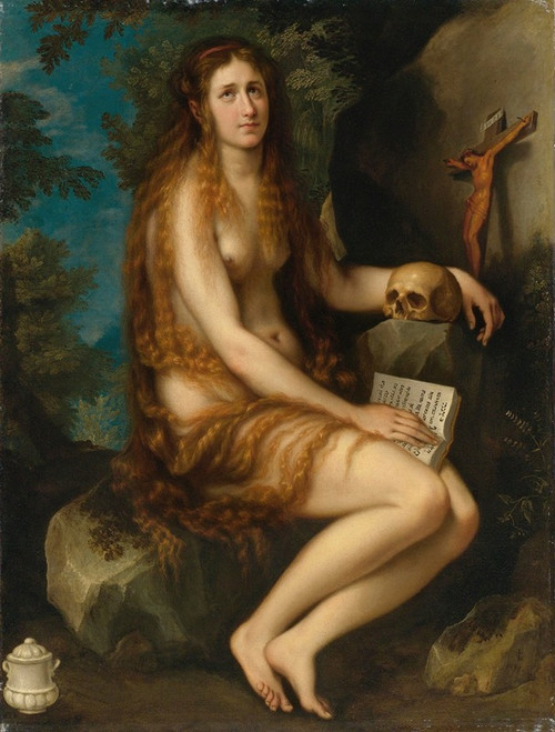 The Penitent Magdalene  Poster Print by Cigoli