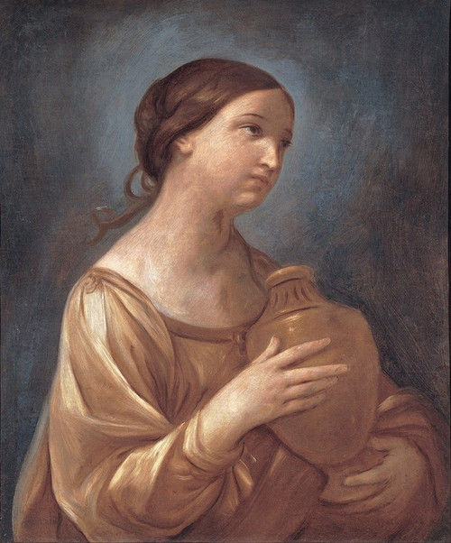 Magdalene With The Jar Of Ointment  Poster Print by Guido Reni