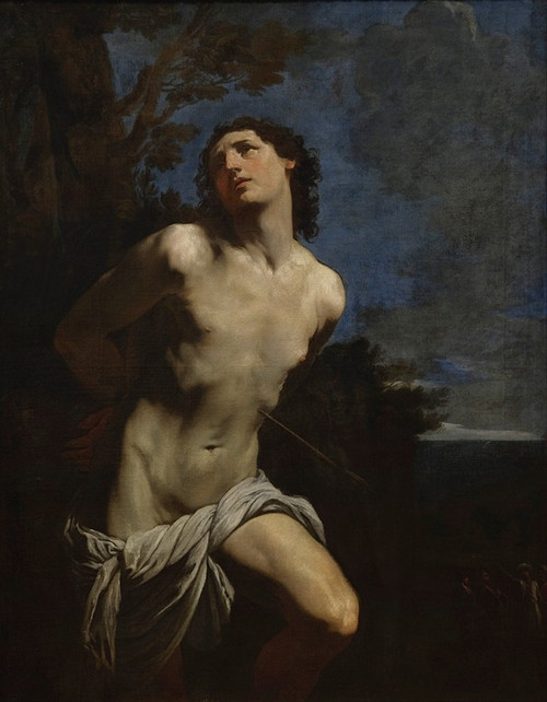 Saint Sebastian Poster Print by Guido Reni