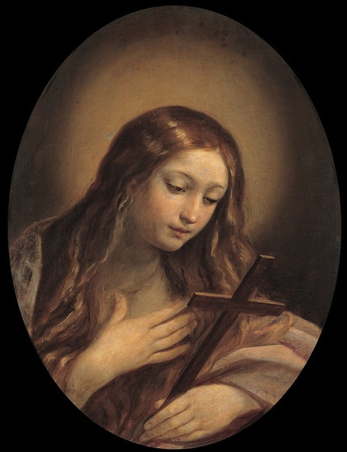 Penitent Magdalene  Poster Print by Guido Reni