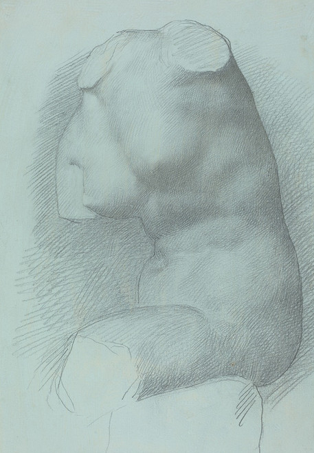 Study from the Antique Poster Print by Alphonse Legros