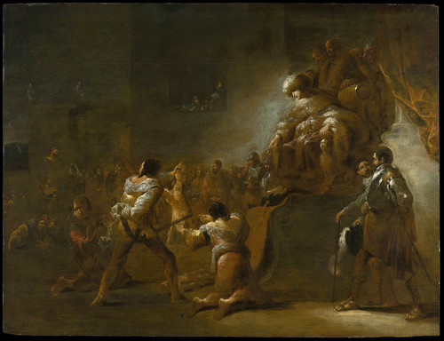 The Judgment of Solomon  Poster Print by Leonaert Bramer