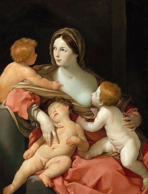 Charity Poster Print by Guido Reni