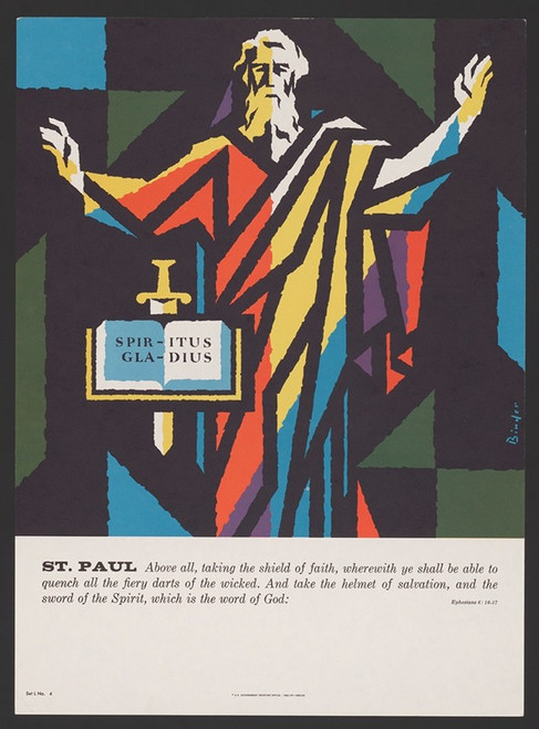St. Paul  Poster Print by Joseph Binder