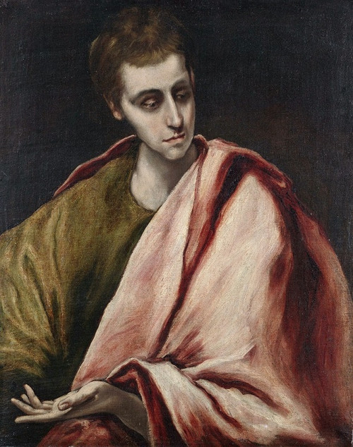 St. John  Poster Print by El Greco