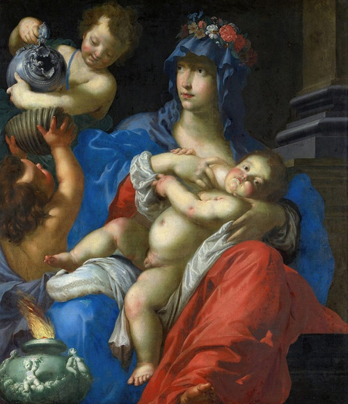 Charity Poster Print by Cesare Dandini