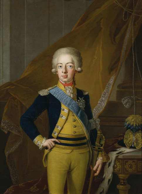 Gustav IV Adolf, 1778-1837, King of Sweden  Poster Print by Per Krafft the Elder