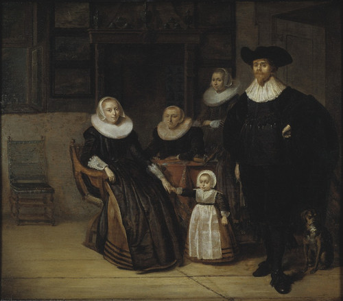 Portrait of a Family  Poster Print by Pieter Codde