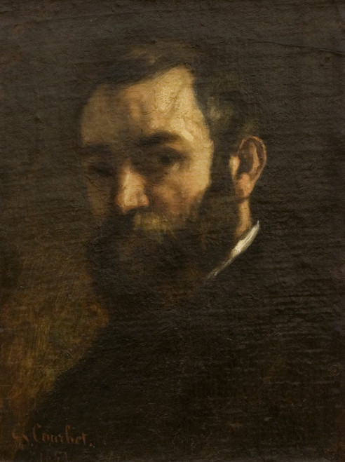 Portrait of a Man  Poster Print by Gustave Courbet
