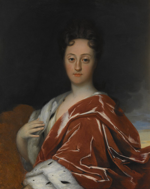 Ulrika Eleonora the Younger, 1688-1741, Queen of Sweden  Poster Print by David von Krafft