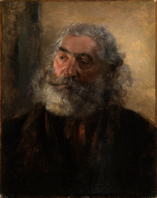 Head study  Poster Print by Adolph von Menzel