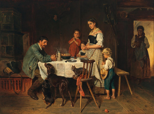 The Grace  Poster Print by Adolf Eberle