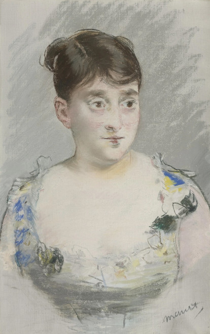 Portrait de Madame du Paty Poster Print by ‚îú√´douard Manet