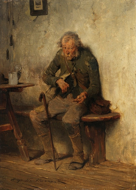 Der letzte Groschen  Poster Print by Hugo Kauffmann