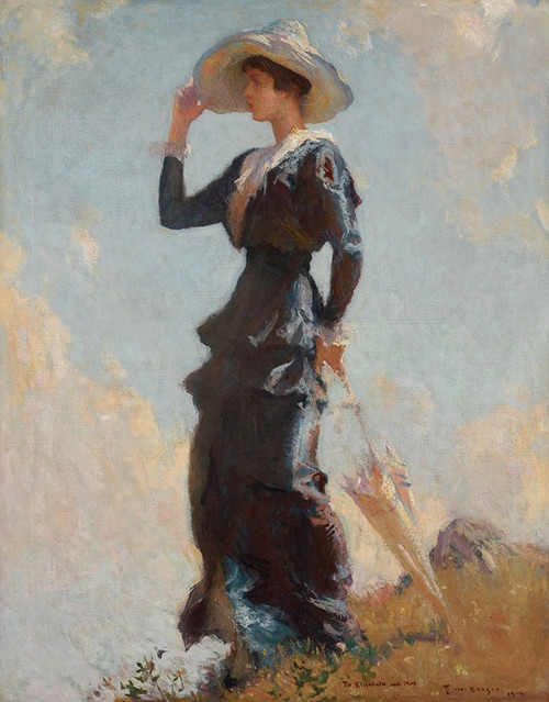 The Hill Top  Poster Print by Frank Weston Benson