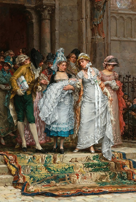 The Christening Poster Print by Frederik Hendrik Kaemmerer