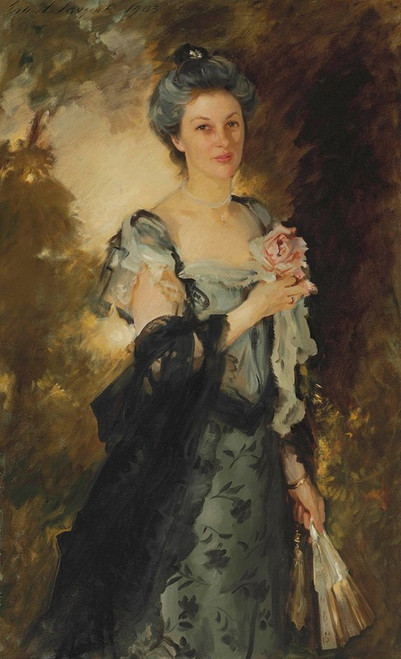Mrs. William Crowninshield Endicott, Jr.  Poster Print by John Singer Sargent