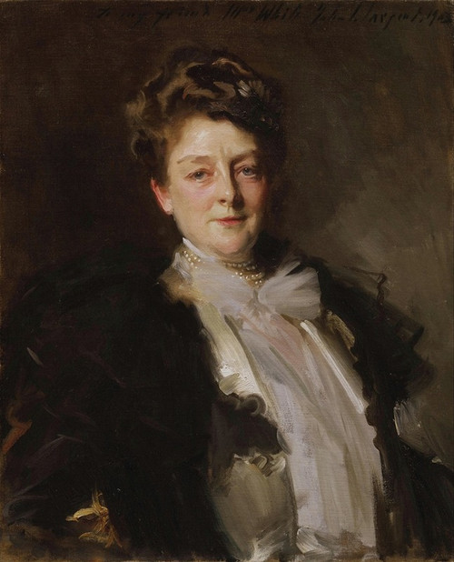 Portrait of Mrs. J. William White  Poster Print by John Singer Sargent