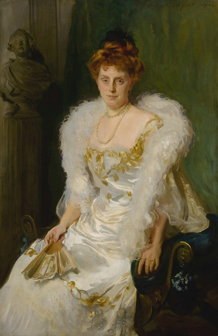 Portrait of Mrs. Charles Beatty Alexander  Poster Print by John Singer Sargent