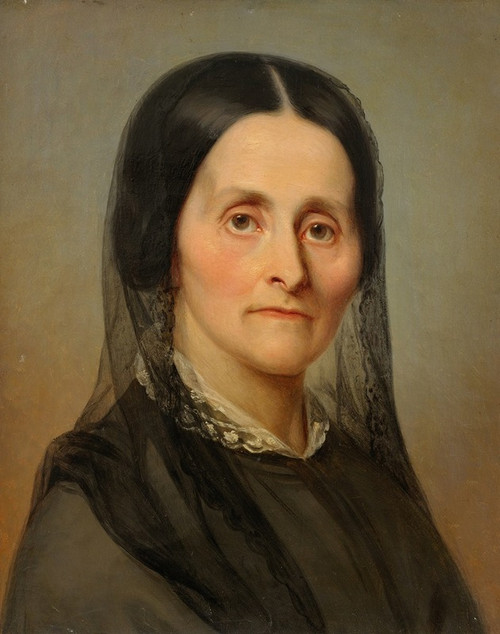 Portrait of Nathalie Hagen  Poster Print by Julie Wilhelmine Hagen-Schwarz