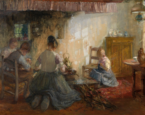 Interior Poster Print by Pierre Jacques Dierckx