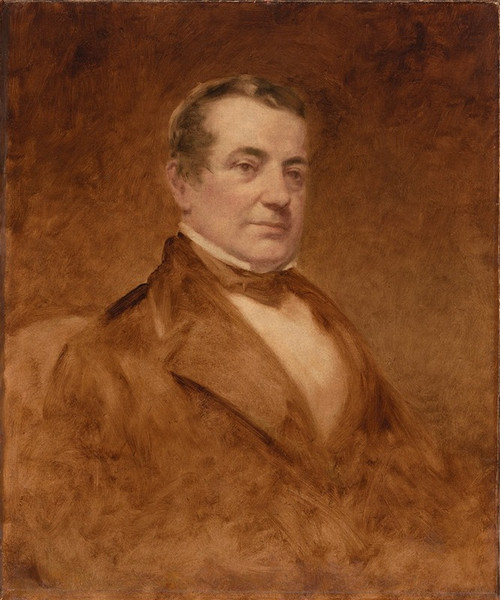 Washington Irving  Poster Print by Charles Loring Elliott