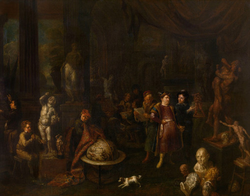 The SculptorsŒì√á√ñ Workshop  Poster Print by Gerard Thomas