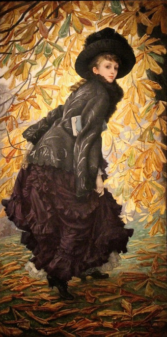 October  Poster Print by James Tissot