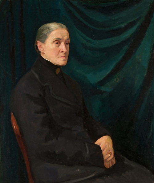 Portrait of Henryka D‚îº√©uska   Poster Print by Wojciech Weiss