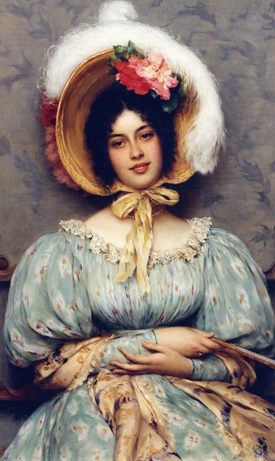 At the Opera  Poster Print by Eugen von Blaas