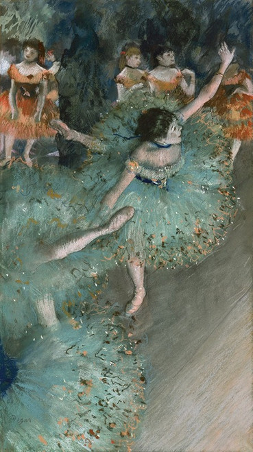 Swaying Dancer   Poster Print by Edgar Degas