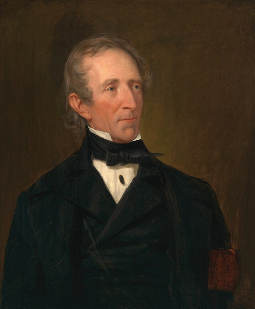 John Tyler  Poster Print by George Peter Alexander Healy