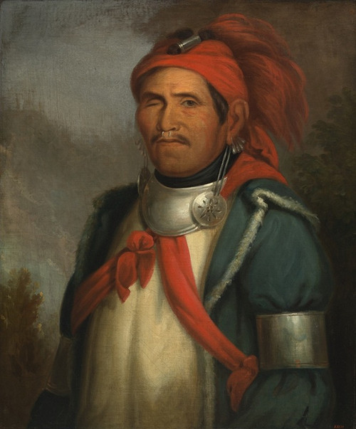 Tenskwatawa  Poster Print by Henry Inman