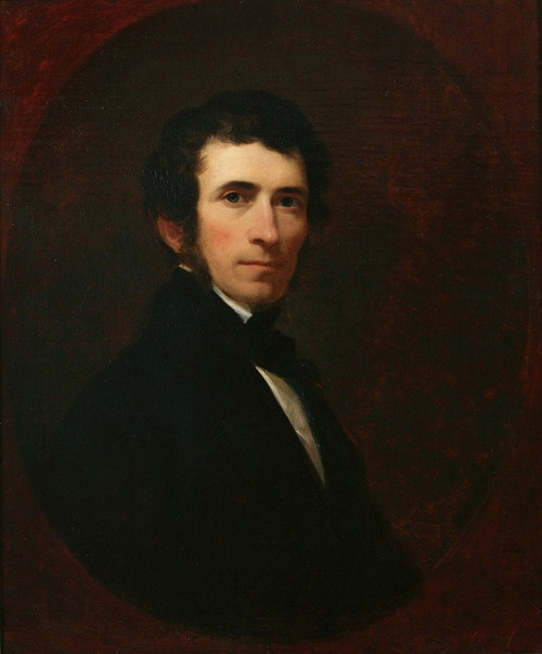 Self-portrait  Poster Print by Asher Brown Durand