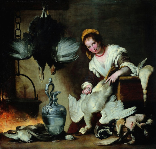 The Cook  Poster Print by Bernardo Strozzi