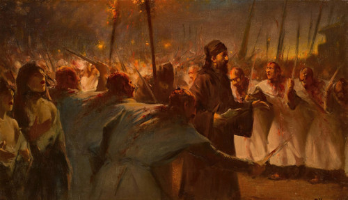 The Tenth of Muharram Poster Print by Fausto Zonaro