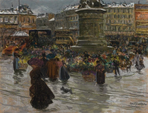 Place de la R‚îú‚åêpublique Poster Print by Louis Abel-Truchet