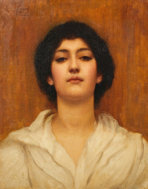 A beauty Poster Print by John William Godward