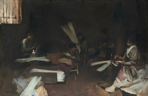 Venetian Glass Workers  Poster Print by John Singer Sargent