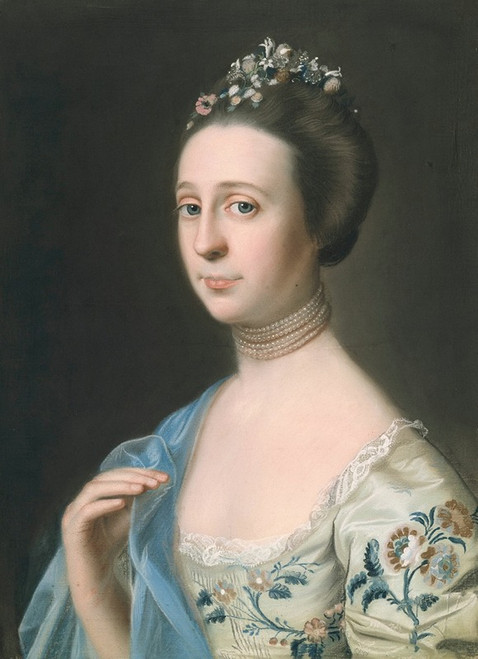 Mrs. Henry Hill   Poster Print by John Singleton Copley