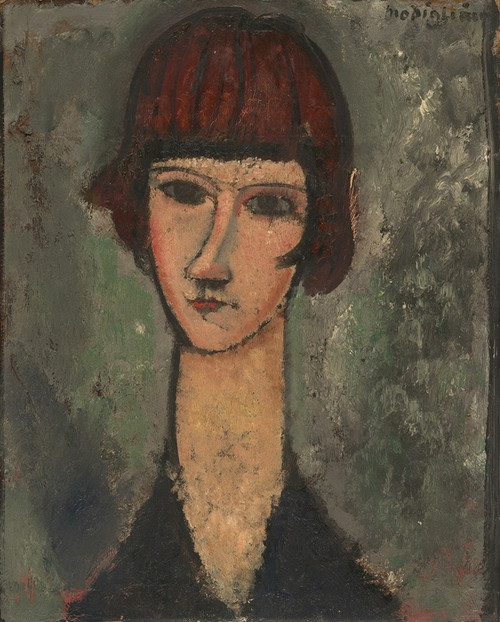 Portrait of a Woman  Poster Print by Amedeo Modigliani