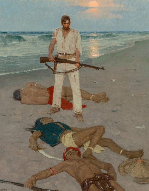 The Wings of the Morning  Poster Print by Mead Schaeffer