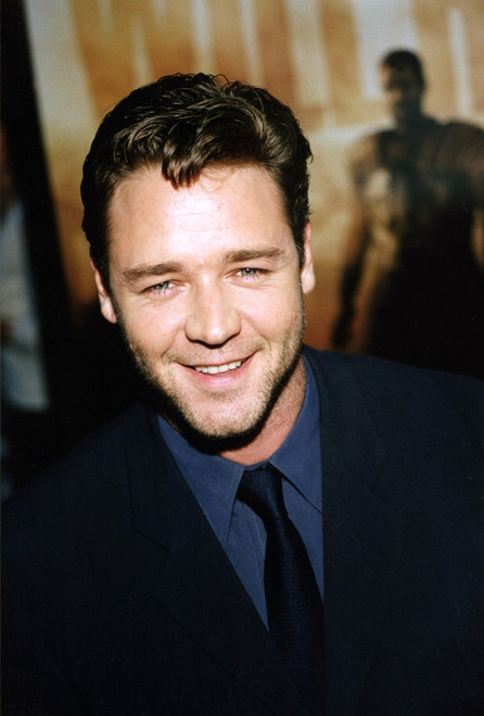 Russell Crowe At Premiere Of Gladiator, La, Ca By Robert Bertoia Photo Print