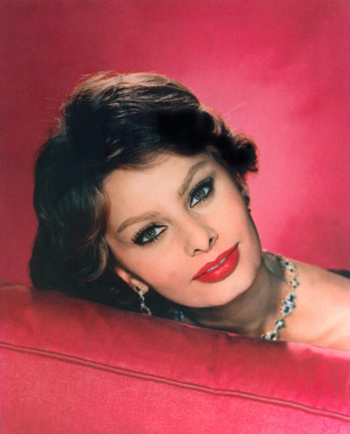 Sophia Loren Color Portrait Photo Print - Item # VAREVCPCDSOLOEC001H